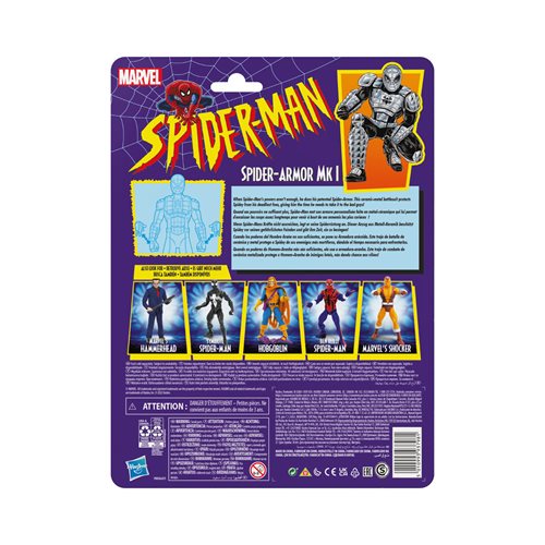 Marvel Legends Retro Spider-Armor MK I Action Figure
