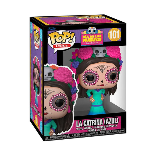 Funko Pop! Dia de Los Muertos La Catrina (Azul) Vinyl Figure #101
