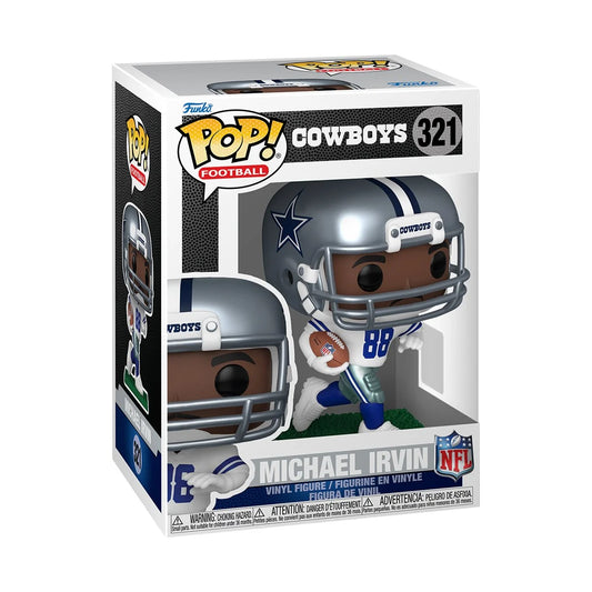 NFL Legends Michael Irvin (Cowboys) Funko Pop! Vinyl Figure #321
