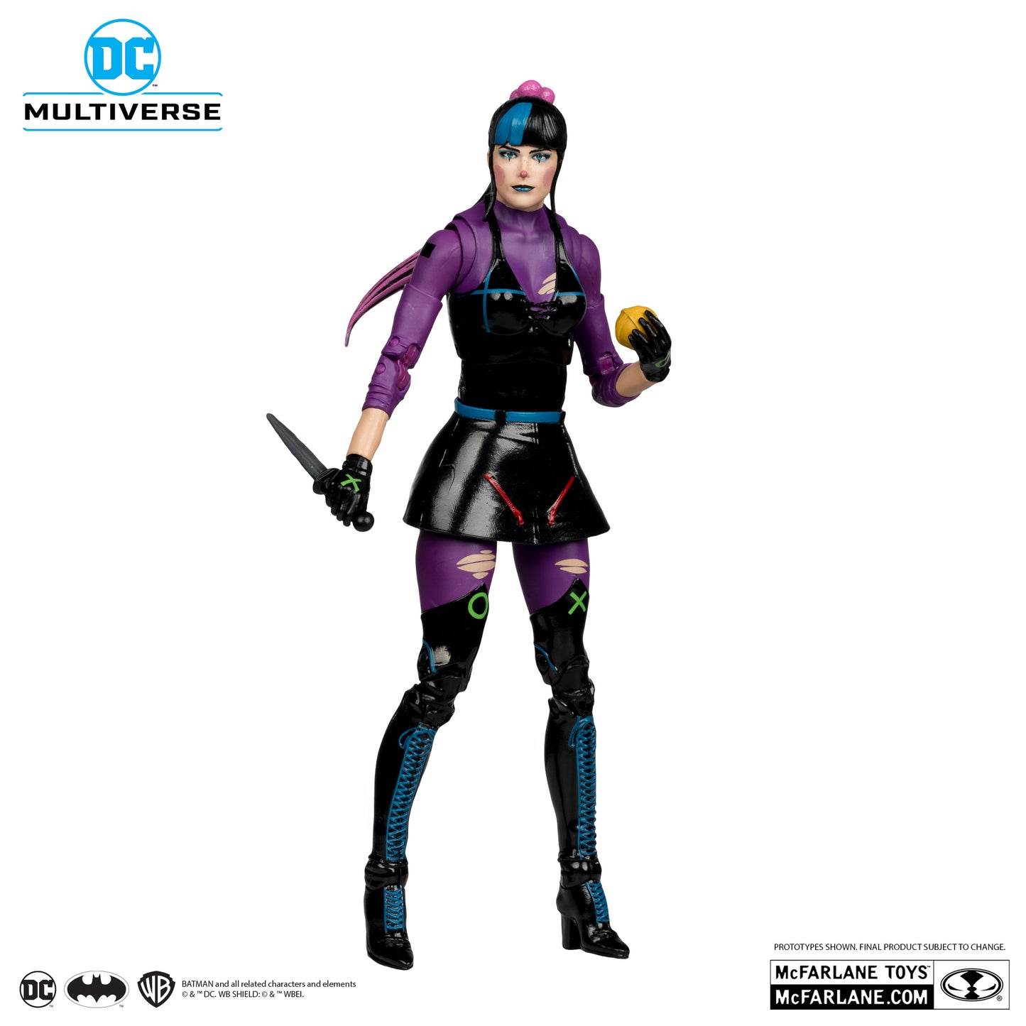 McFarlane DC Multiverse The Joker and Punchline Action Figures