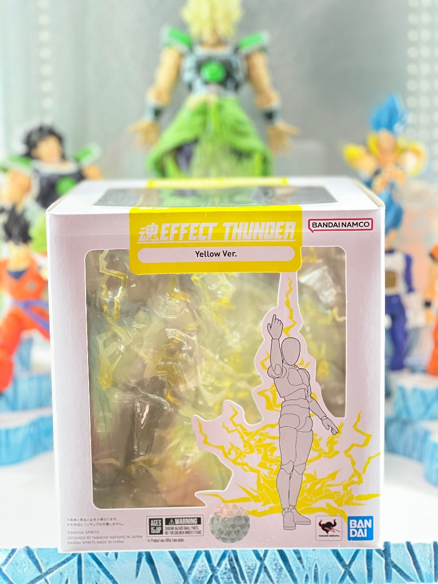 Bandai Tamashii Nations Thunder Yellow Version Effect for S.H. Figuarts