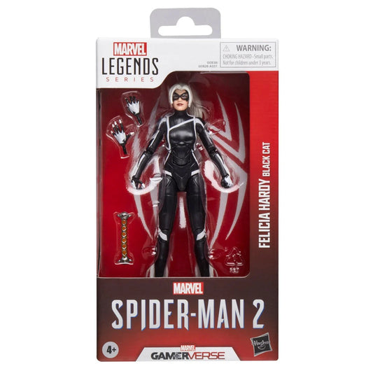 Marvel Legends Spider-Man Gamerverse Black Cat Felicia Hardy 6-Inch Action Figure