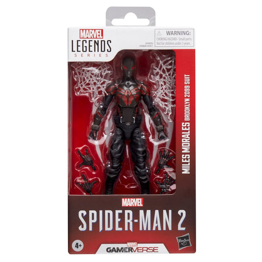 Marvel Legends Spider-Man Gamerverse Miles Morales Brooklyn 2099 6-Inch Action Figure
