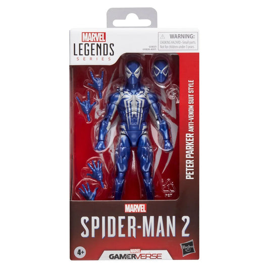 Marvel Legends Spider-Man Gamerverse Peter Parker Anti-Venom Suit Style 6-Inch Action Figure