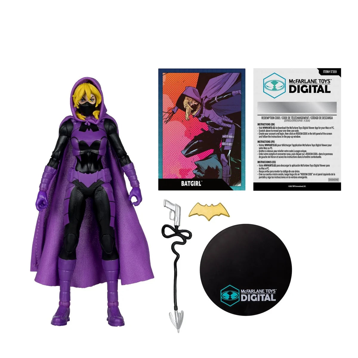 McFarlane Batgirl Stephanie Brown - Batgirls Digital Wave Action Figure