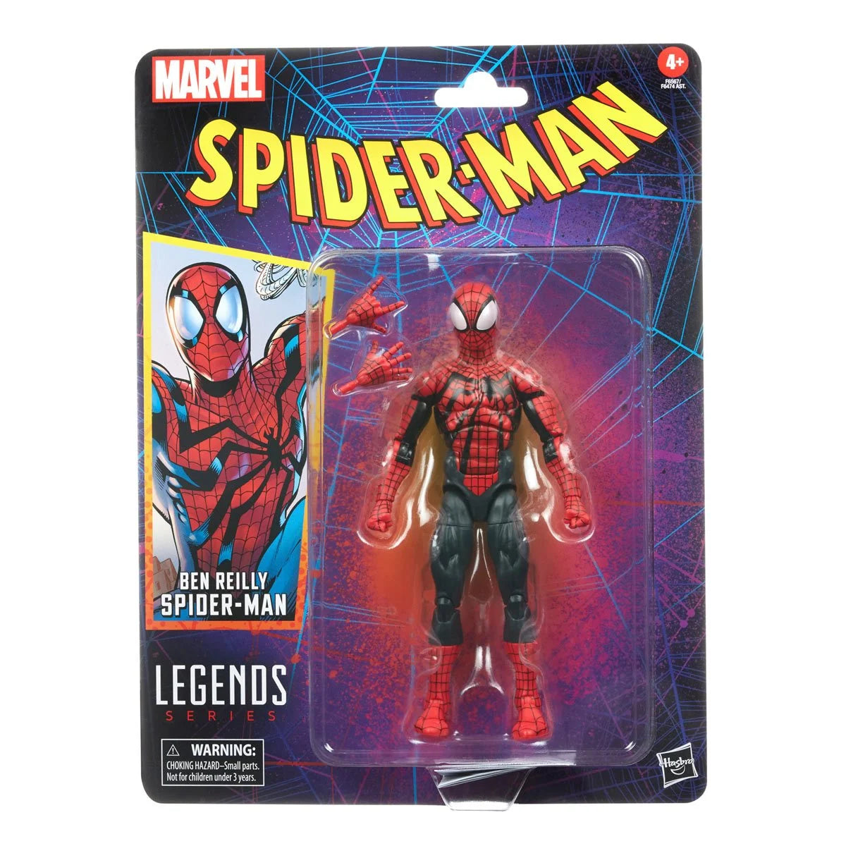 Marvel Legends Retro Spider-Man Action Figures Wave 1 Case of 7