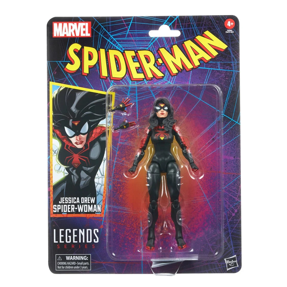 Marvel Legends Retro Spider-Man Action Figures Wave 1 Case of 7