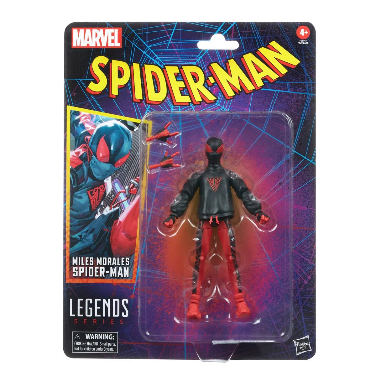 Marvel Legends Retro Spider-Man Action Figures Wave 1 Case of 7