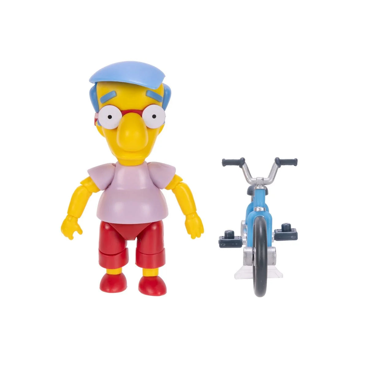 The Simpsons 5-Inch Wave 3 Milhouse with Bicycle Action Figure