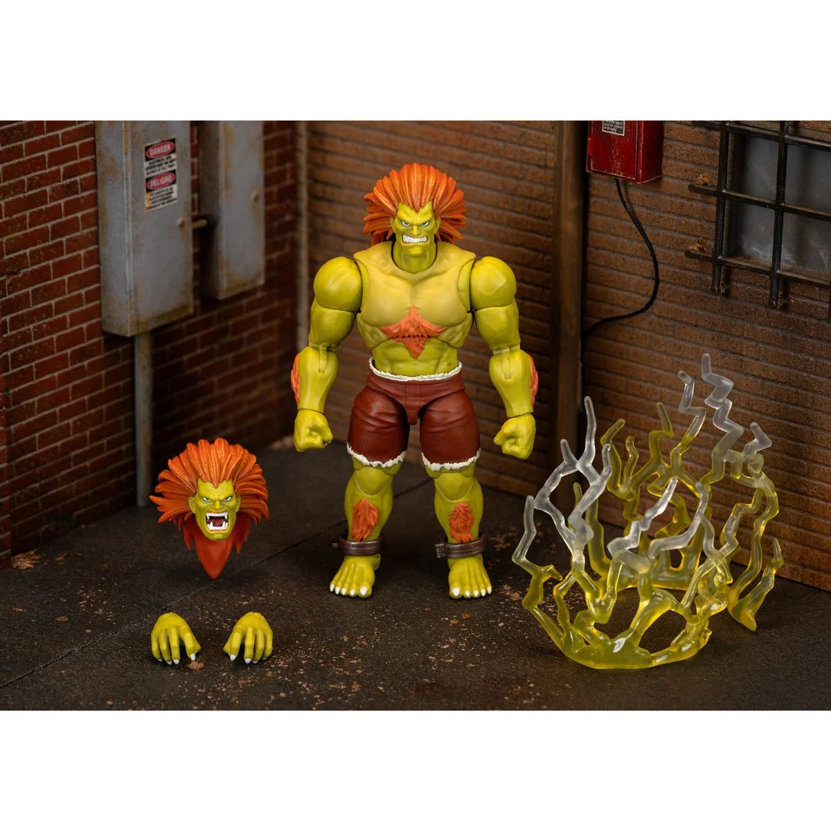 Jada Toys Ultra Street Fighter II Blanka Deluxe Action Figure