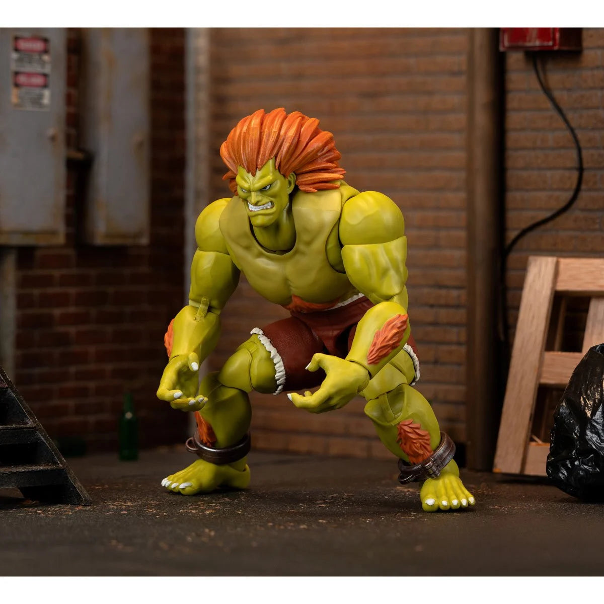 Jada Toys Ultra Street Fighter II Blanka Deluxe Action Figure