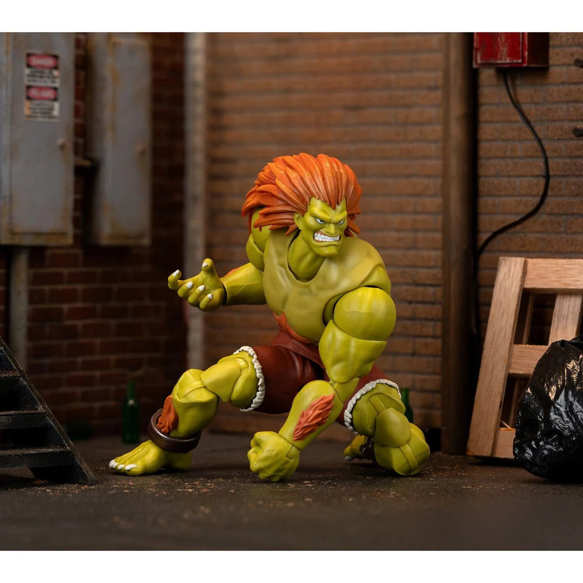 Jada Toys Ultra Street Fighter II Blanka Deluxe Action Figure