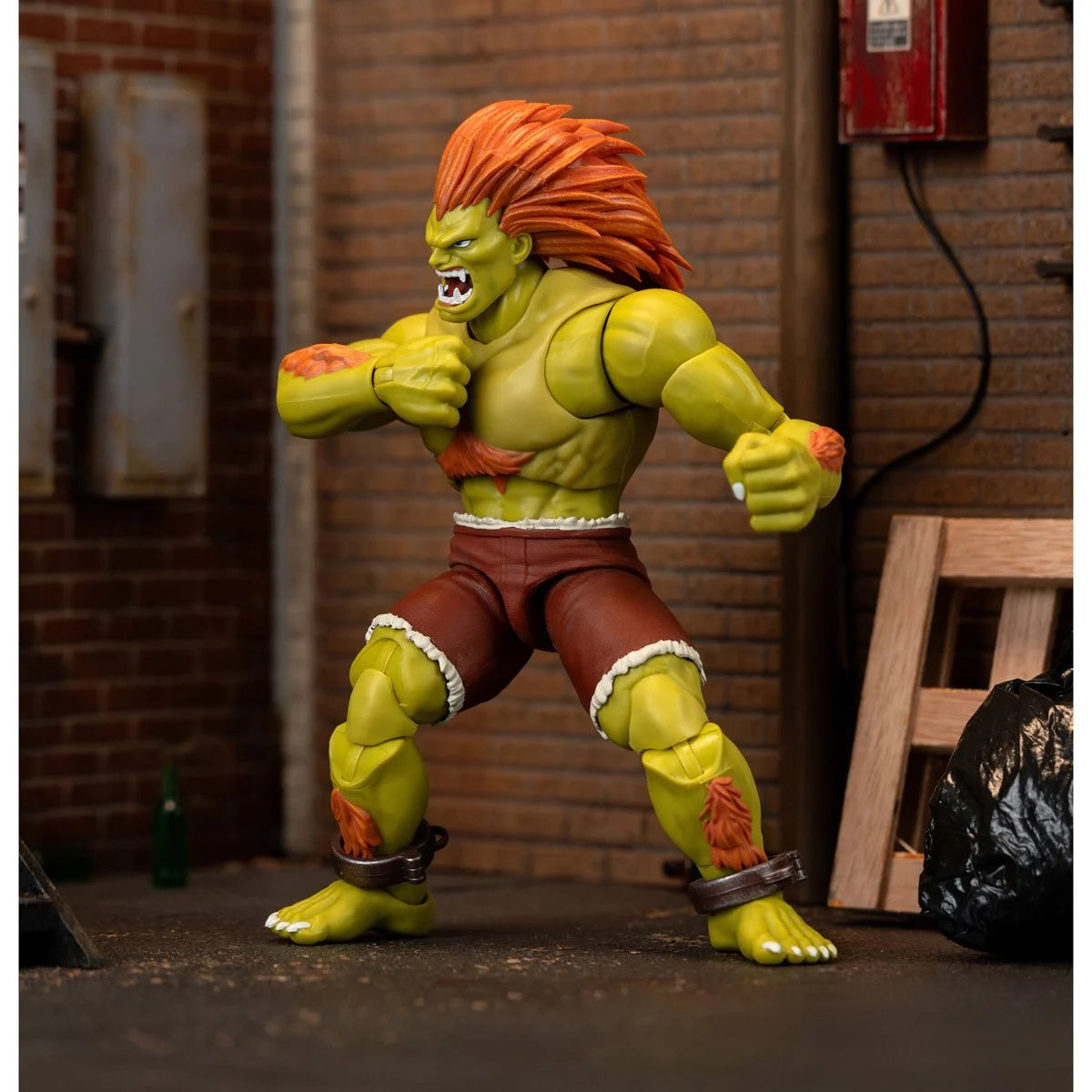 Jada Toys Ultra Street Fighter II Blanka Deluxe Action Figure