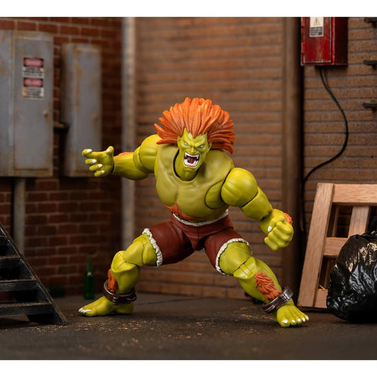 Jada Toys Ultra Street Fighter II Blanka Deluxe Action Figure