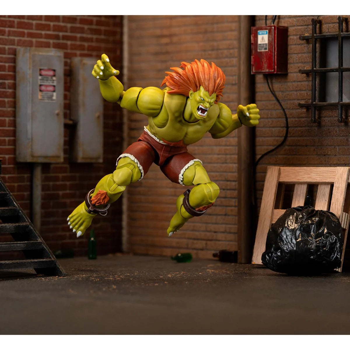Jada Toys Ultra Street Fighter II Blanka Deluxe Action Figure