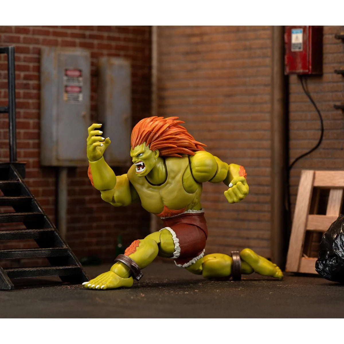Jada Toys Ultra Street Fighter II Blanka Deluxe Action Figure