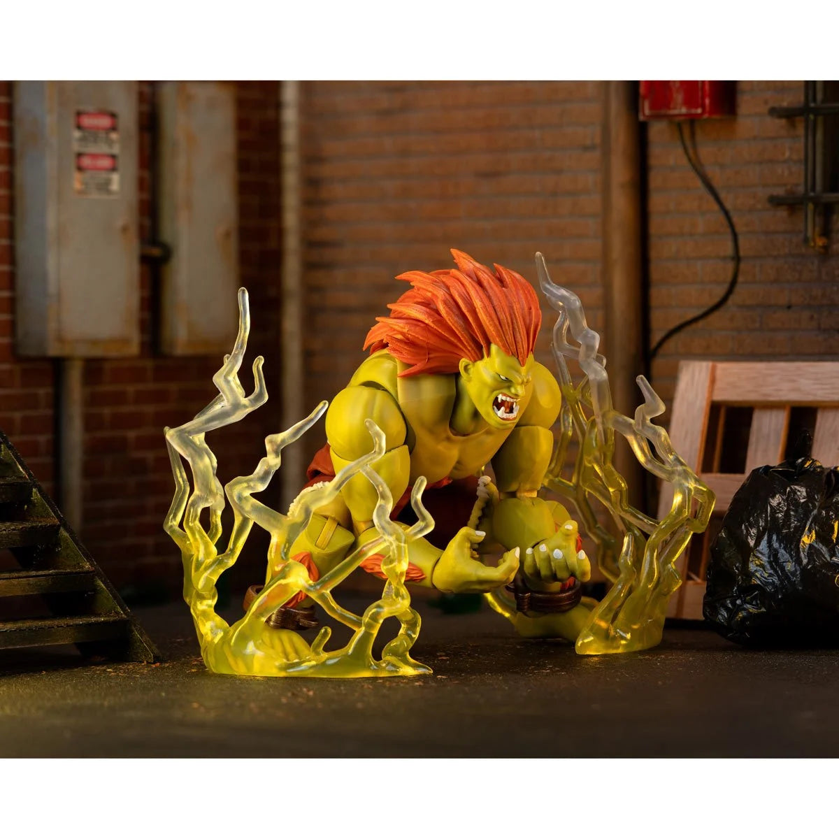 Jada Toys Ultra Street Fighter II Blanka Deluxe Action Figure