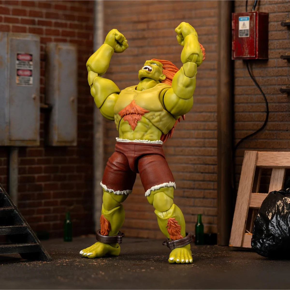 Jada Toys Ultra Street Fighter II Blanka Deluxe Action Figure
