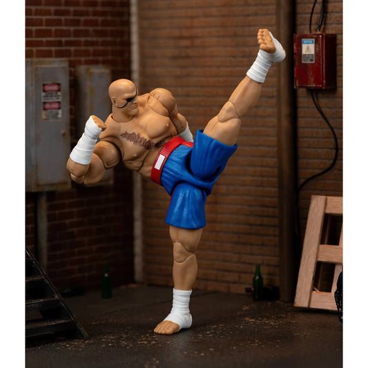 Jada Toys Ultra Street Fighter II Sagat Deluxe Action Figure