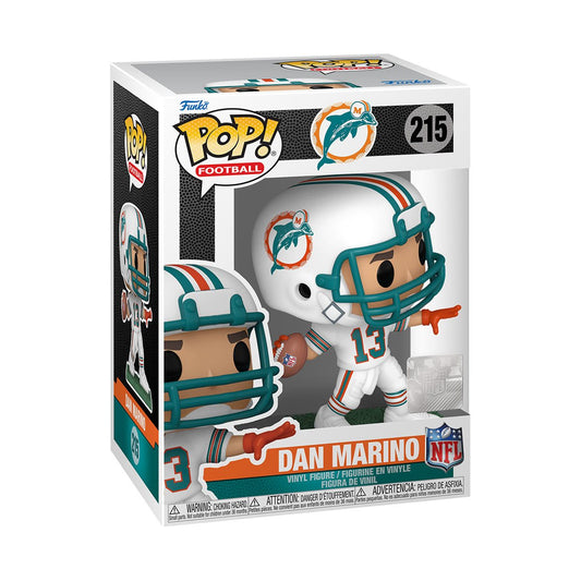 Funko Pop! NFL: Legends Dan Marino (Dolphins) Vinyl Figure #215 with protector box