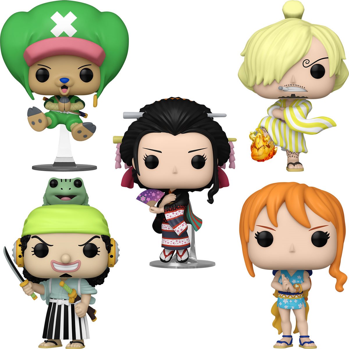 Funko Pop! One Piece Vinyl Figure Wave 7 Case of 5 with Protector Box – I  Sell Toys 4 Fun