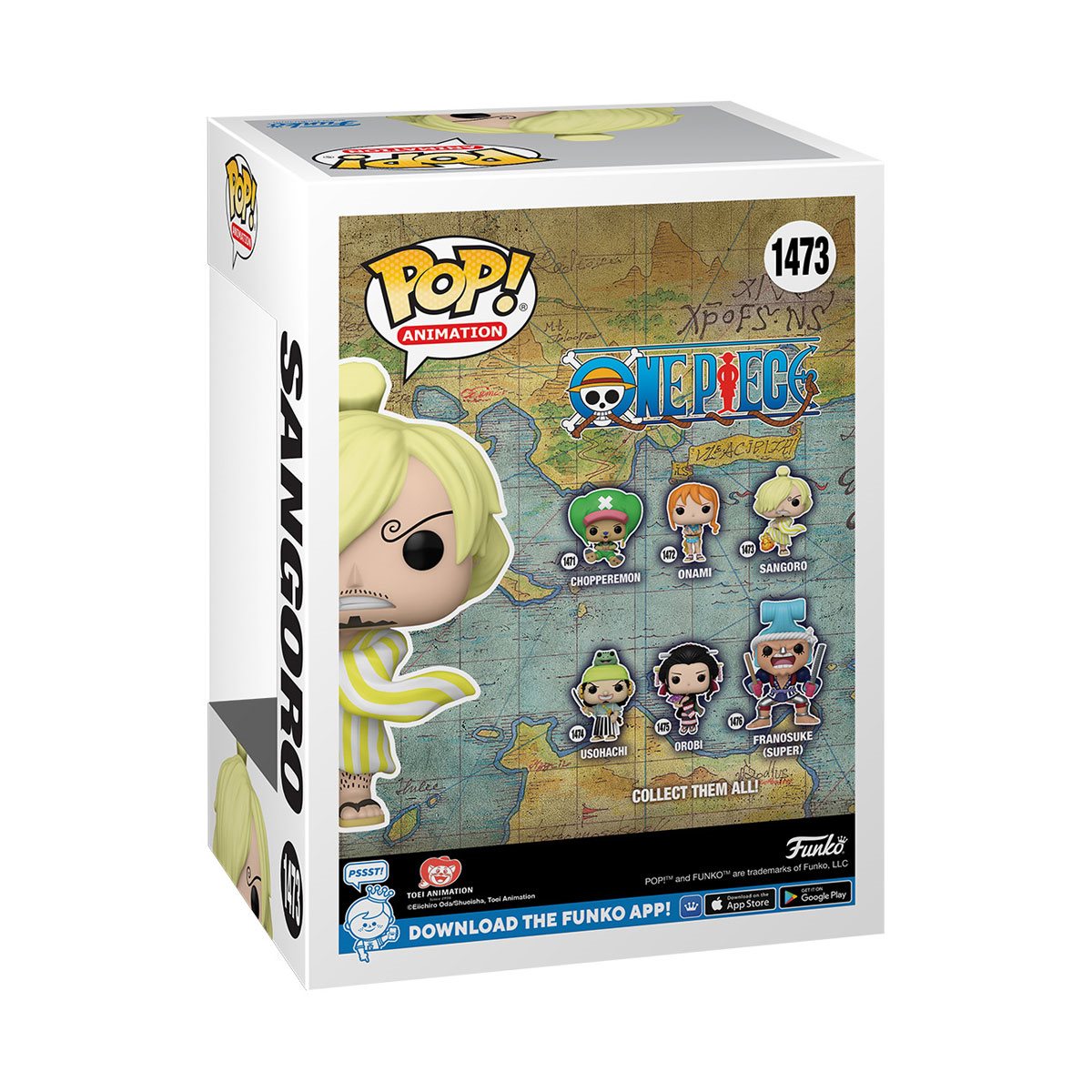 Funko Pop! One Piece Sangoro (Wano) Vinyl Figure #1473