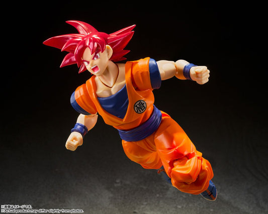 S.H.Figuarts Dragon Ball Super - Super Saiyan God Son Goku (Instilled with the Light of Righteous Hearts) Action Figure