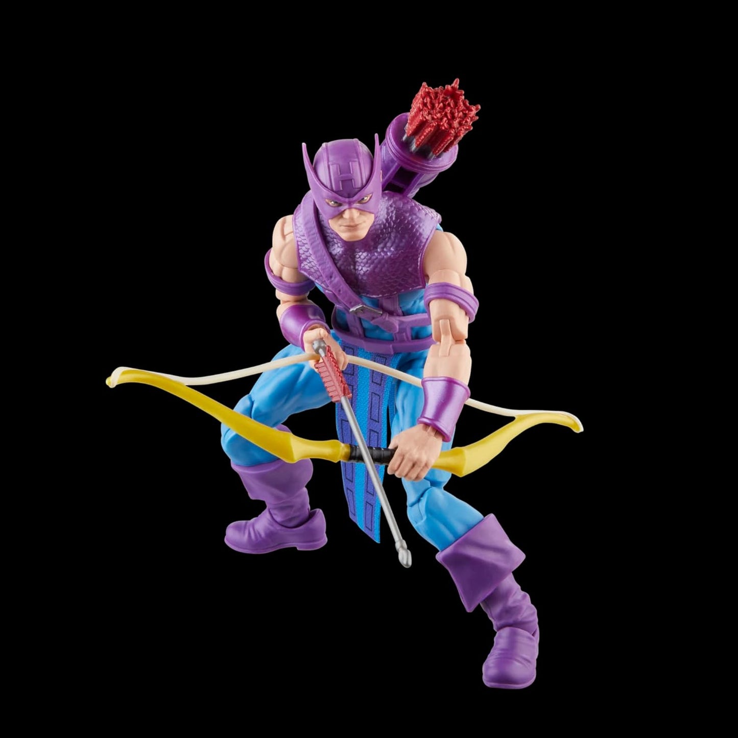 Marvel Legends Series Hawkeye with Sky-Cycle Avengers 60th Anniversary