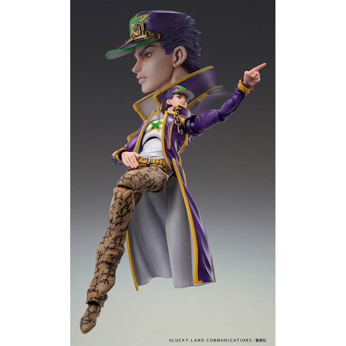 Medicos Super Action Statue Jotaro Kujo (JoJo's Bizarre Adventure: Stone Ocean) Chozokado Action Figure
