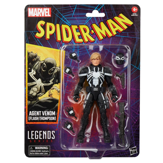 Marvel Legends Spider-Man Agent Venom Flash Thompson 6-Inch Action Figure