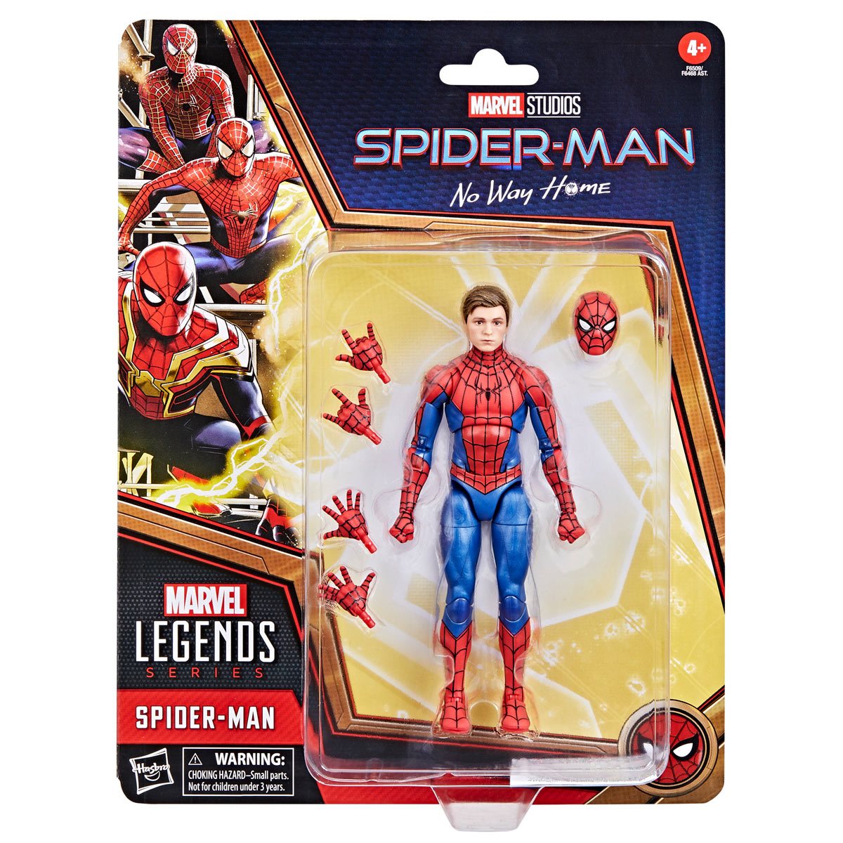 Marvel Legends Spider-Man: No Way Home Spider-Man Action Figures Case of 3