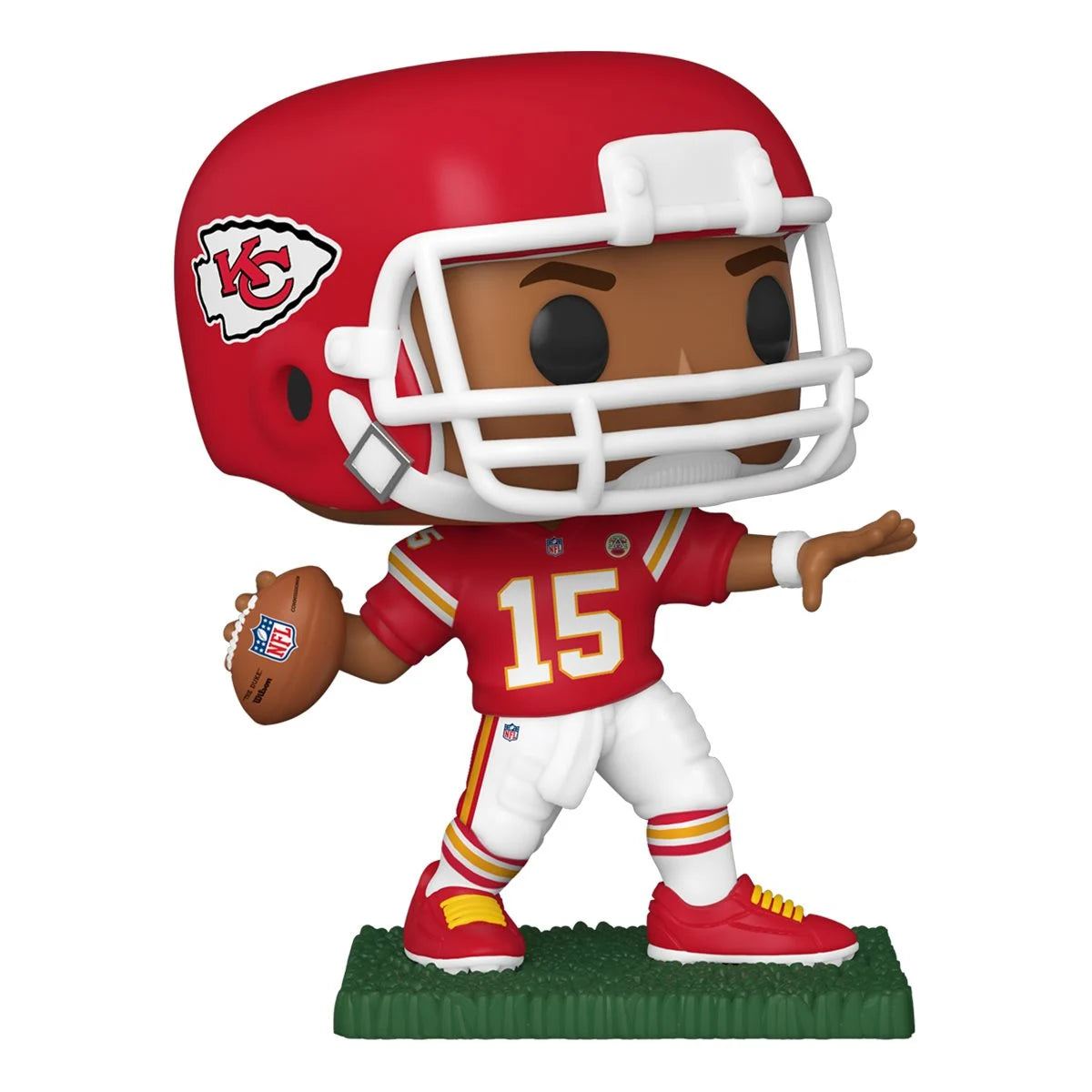Funko Pop! NFL Kansas City Chiefs Patrick Mahomes II Vinyl Figure #148 with protector box