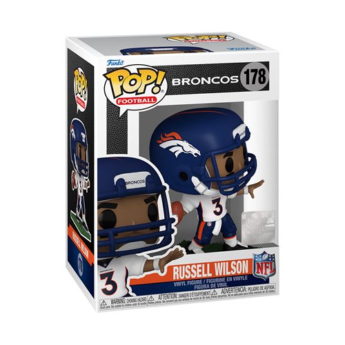 Funko Pop! NFL Broncos Russell Wilson Vinyl Figure #178