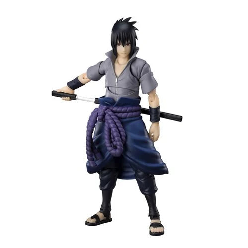 S.H.Figuarts Naruto Shippuden Sasuke Uchiha He Who Bears All Hatred Action Figure
