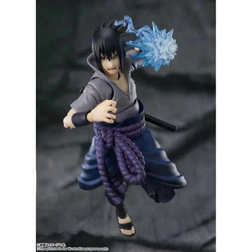 S.H.Figuarts Naruto Shippuden Sasuke Uchiha He Who Bears All Hatred Action Figure