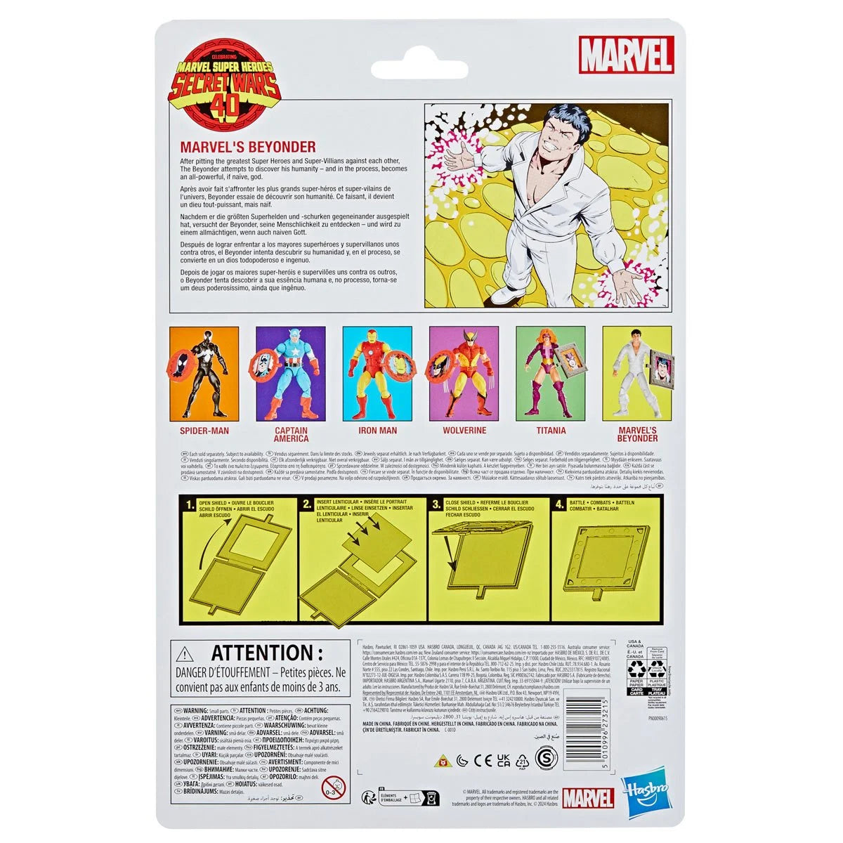 Marvel Legends Secret Wars Beyonder 6-Inch Action Figure