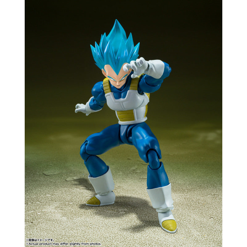 S.H.Figuarts Dragon Ball Super - Super Saiyan God SS Vegeta - Unwavering Saiyan Pride Action Figure