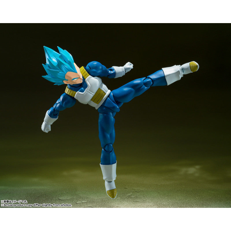 S.H.Figuarts Dragon Ball Super - Super Saiyan God SS Vegeta - Unwavering Saiyan Pride Action Figure