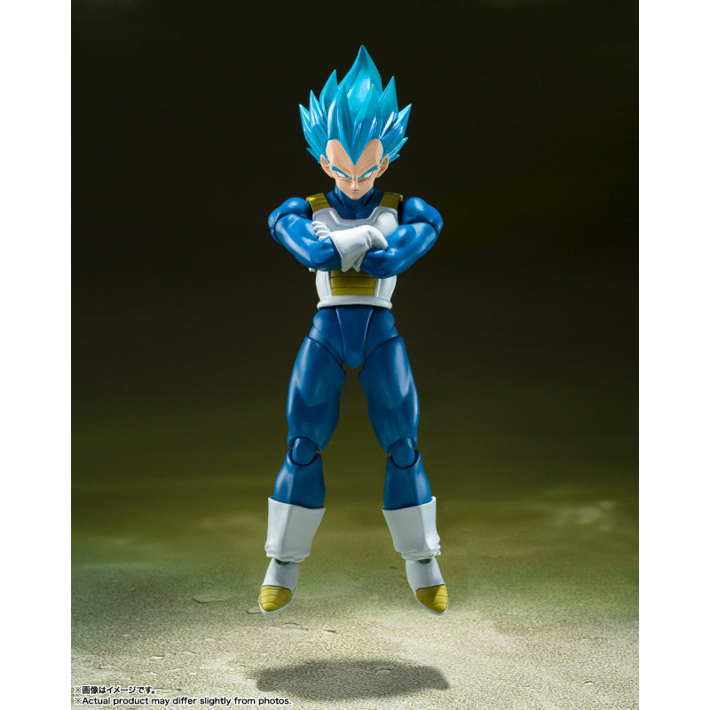 S.H.Figuarts Dragon Ball Super - Super Saiyan God SS Vegeta - Unwavering Saiyan Pride Action Figure