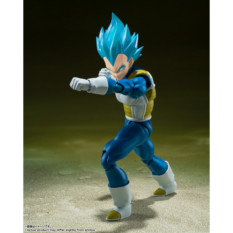 S.H.Figuarts Dragon Ball Super - Super Saiyan God SS Vegeta - Unwavering Saiyan Pride Action Figure