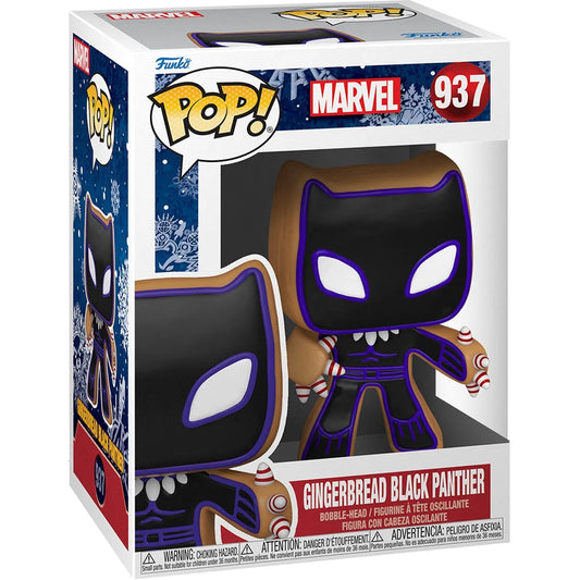 Funko Pop! Marvel: Gingerbread Black Panther