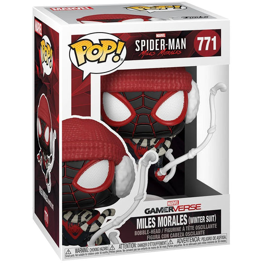 Funko Pop! Marvel Gamerverse Spider-Man: Miles Morales Winter Suit #771