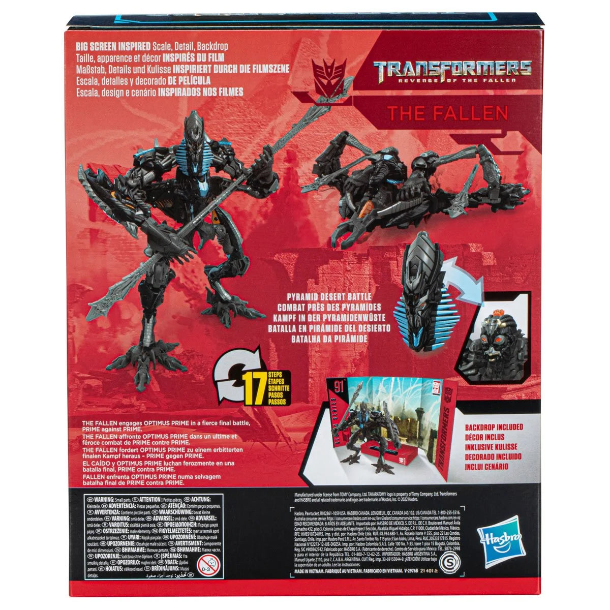 Transformers Studio Series 91 Leader The Fallen