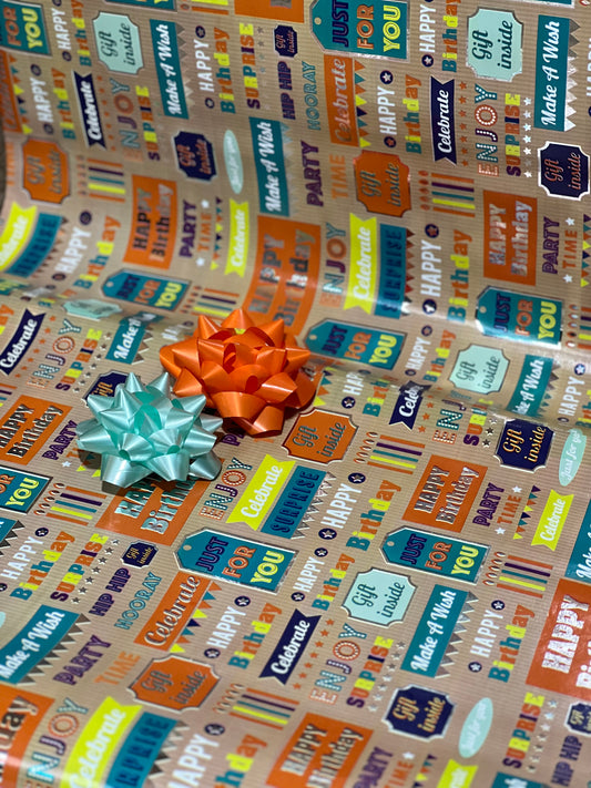 Gift Wrap Service - Birthdays/Special Occasion