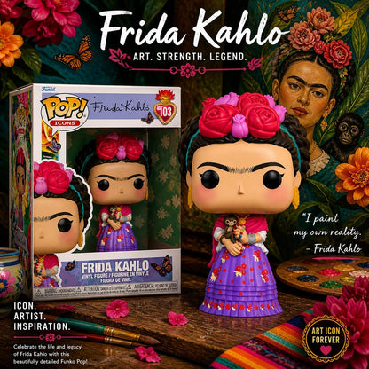 Funko POP! Icons: Frida Kahlo Vinyl Figure #103