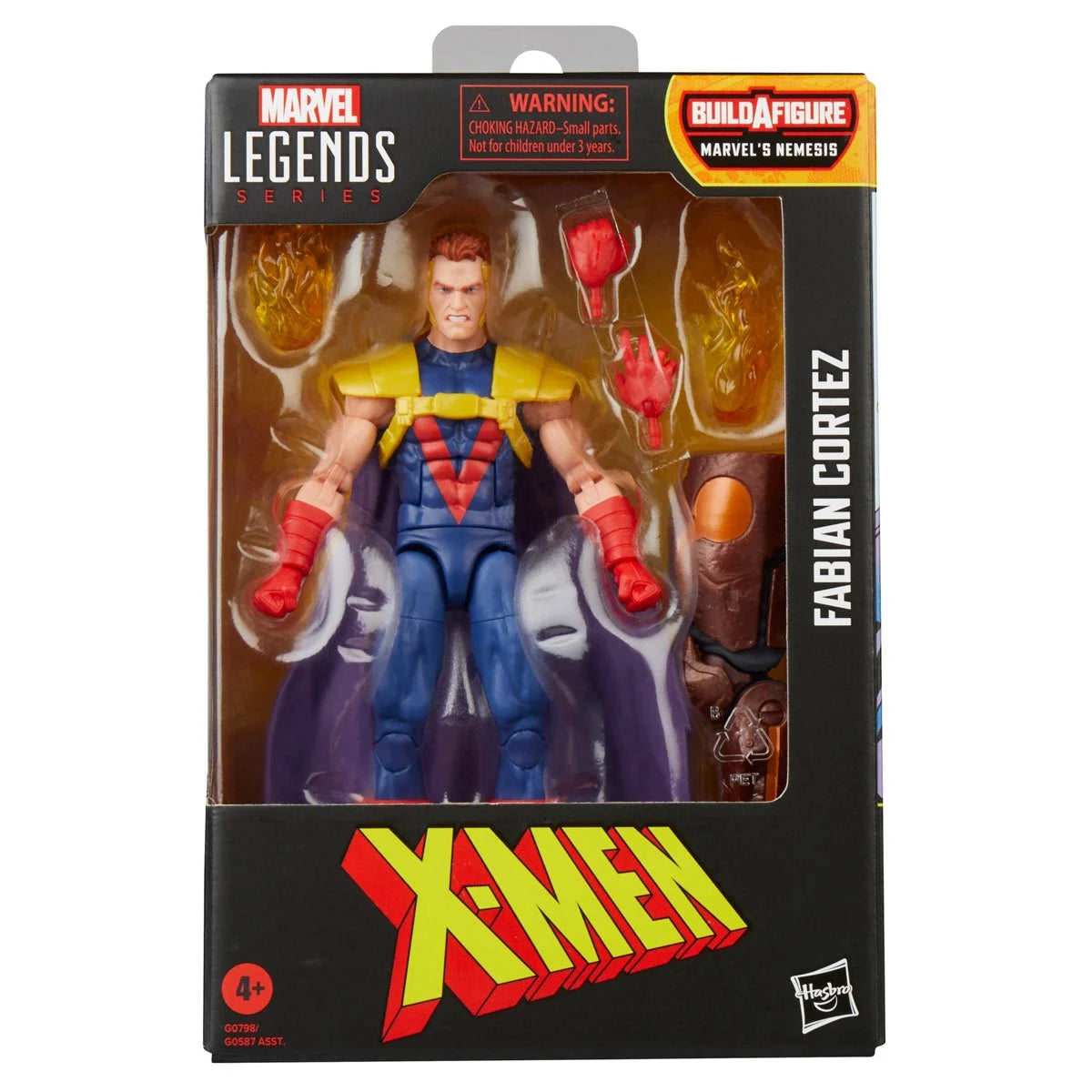 Marvel Legends X-Men Fabian Cortez Action Figure Nemesis BAF