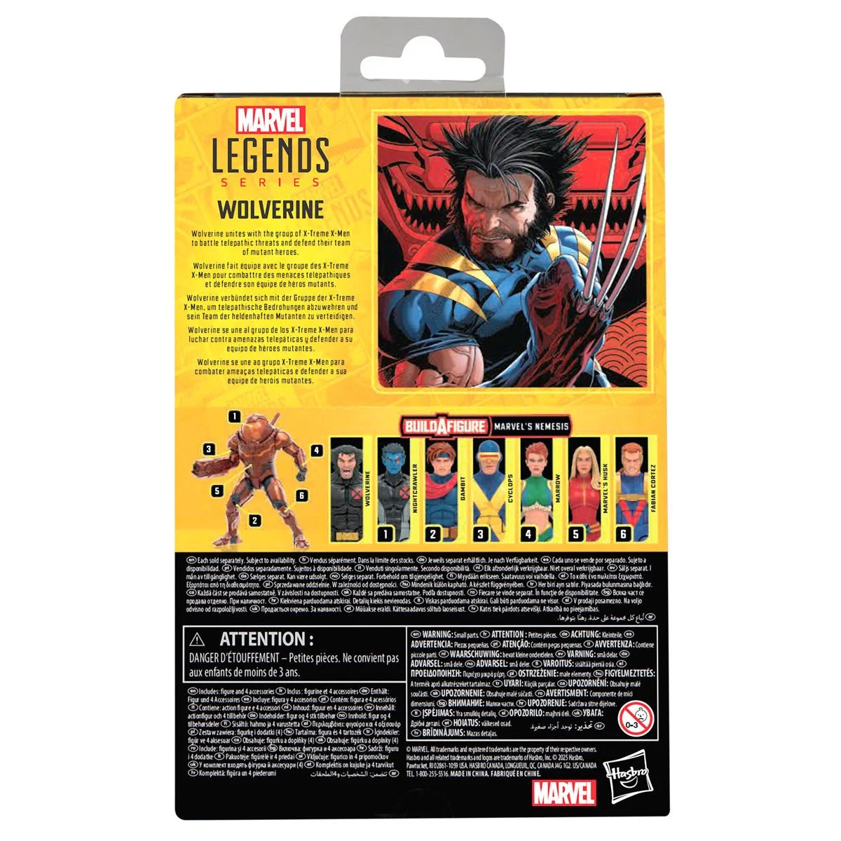 Marvel Legends X-Men Wolverine X-Treme Action Figure Nemesis BAF