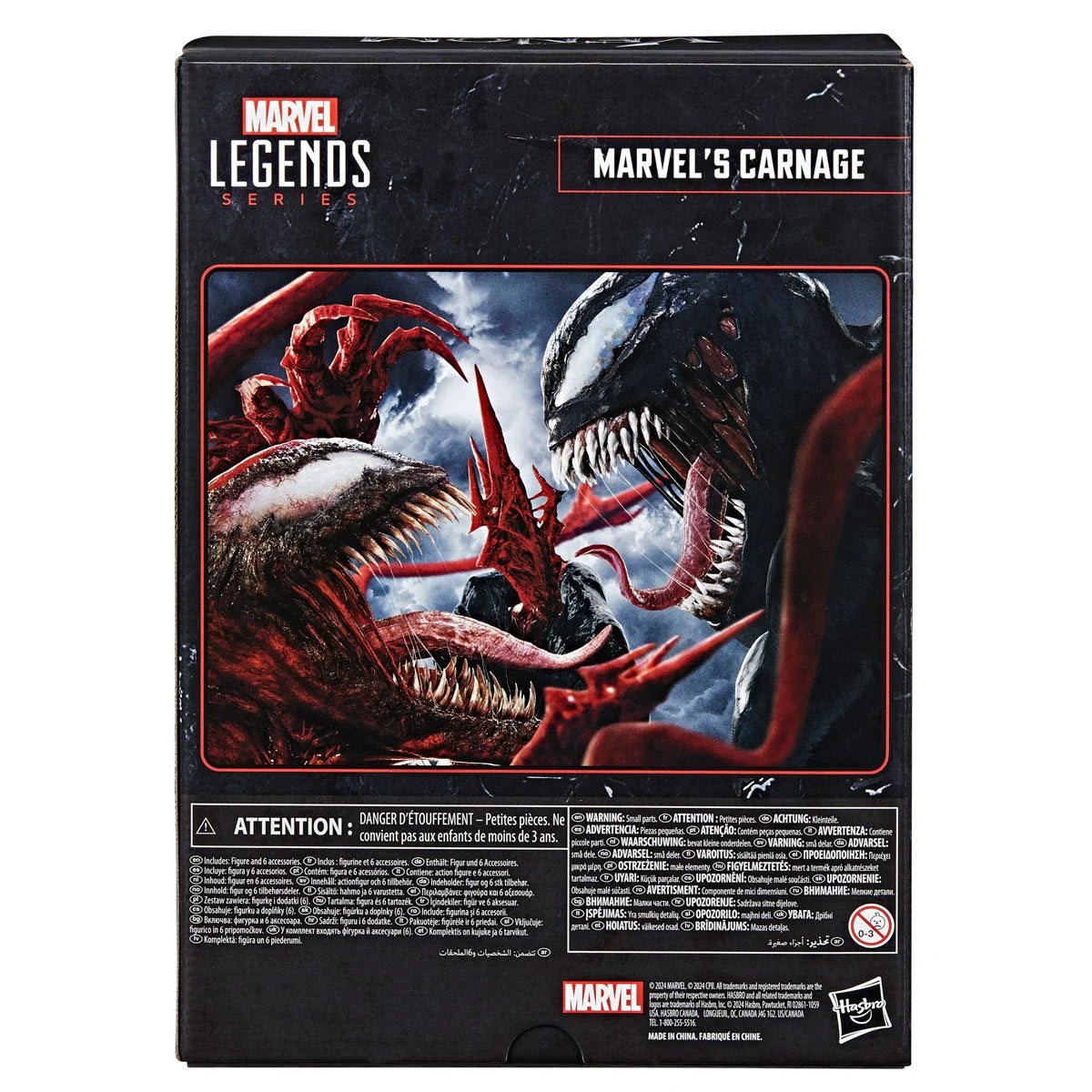 Marvel Legends Series Venom: Let There Be Carnage Deluxe Carnage Action Figure