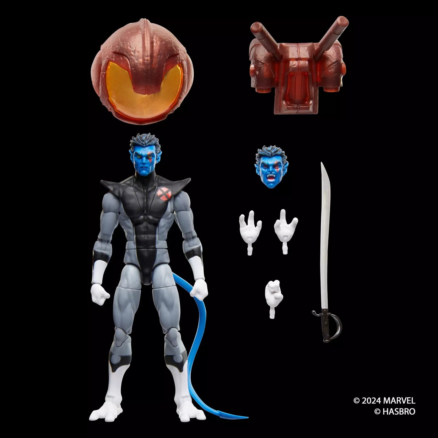 X-Men Marvel Legends Nemesis BAF Set of 7