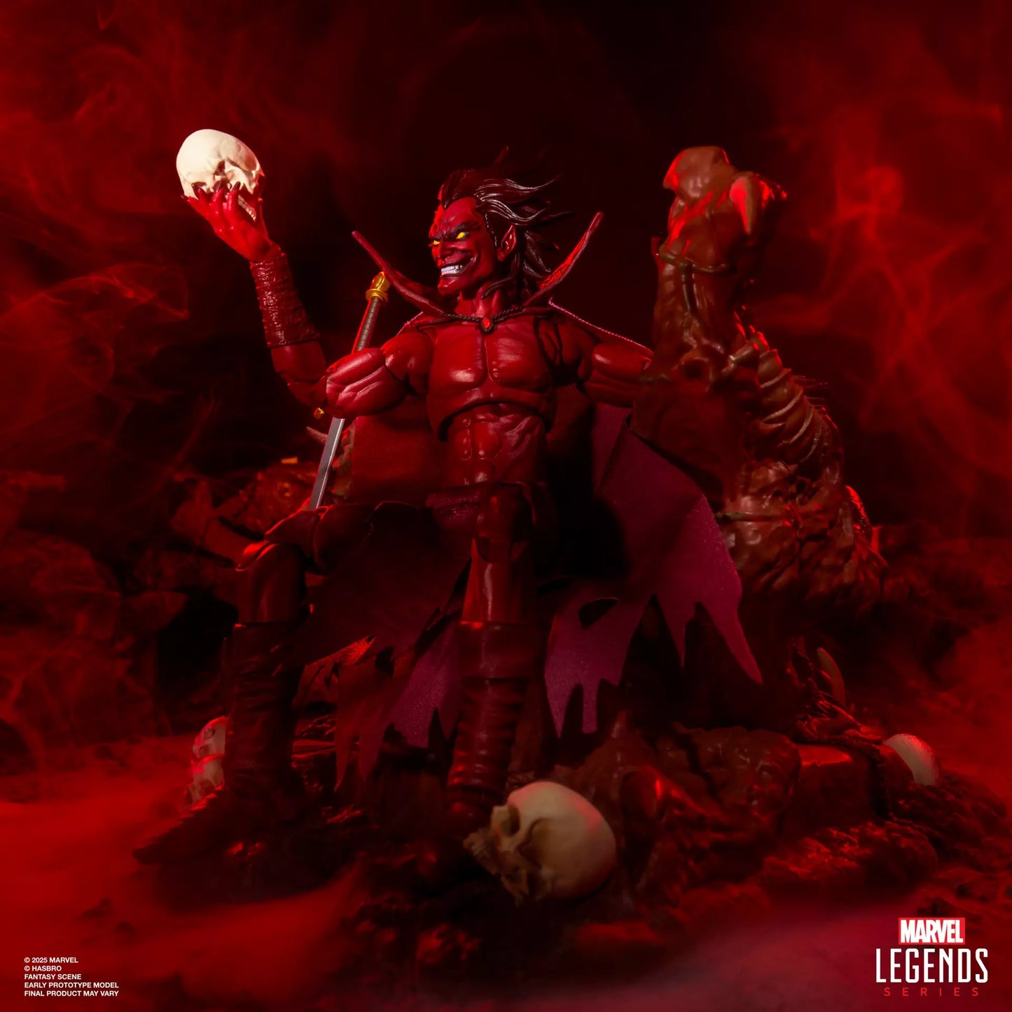 Marvel Legends Series Marvel’s Mephisto with Infernal Throne Action Figure